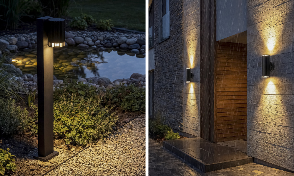 Kompleksowe lampy ogrodowe Kanlux RADILO