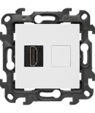 Mechanizm gniazda HDMI w białym kolorze Simon 24
