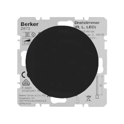 Ściemniacze Berker R.1/R.3